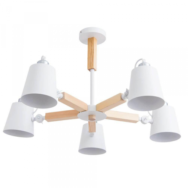 Потолочная люстра Arte Lamp A7141PL-5WH Потолочная люстра Arte Lamp A7141PL-5WH