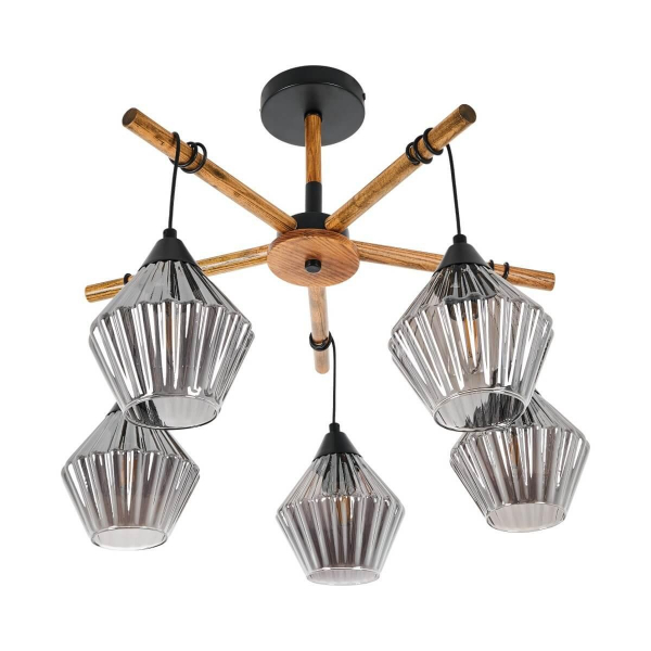 Потолочная люстра MyFar Bella MR1771-5C Потолочная люстра MyFar Bella MR1771-5C