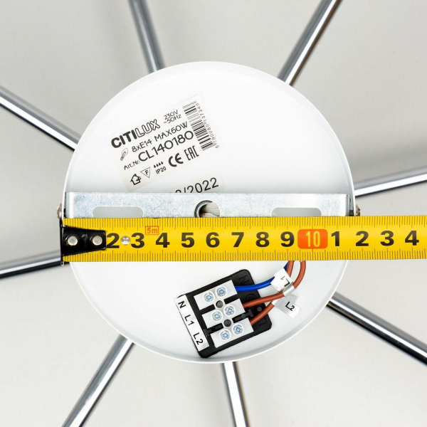 Потолочная люстра Citilux Бертон CL140180 Потолочная люстра Citilux Бертон CL140180