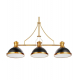Подвесная люстра Lumina Deco Ettore LDP 710-3 BK+MD