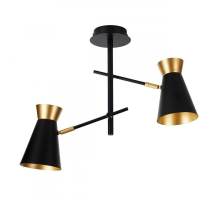 Потолочная люстра IMEX MD.78853-2-S BK+FGD