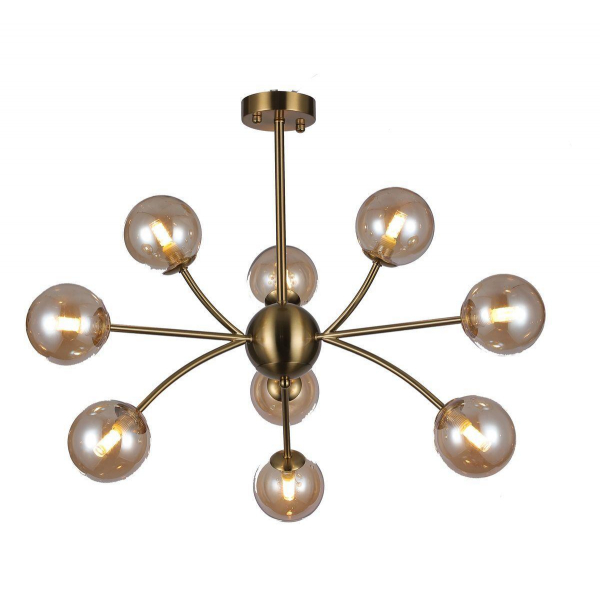 Подвесная люстра Escada Infinity 10164/9PL Copper Подвесная люстра Escada Infinity 10164/9PL Copper