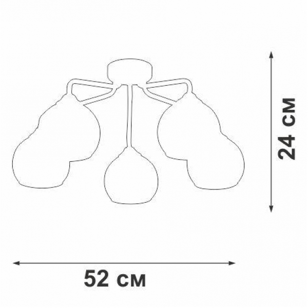 Потолочная люстра Vitaluce V3096-9/5PL