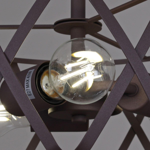Потолочная люстра Illumico IL1023-3C-05 Coffe Потолочная люстра Illumico IL1023-3C-05 Coffe