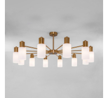 Потолочная люстра Eurosvet Vegga 70160/12 латунь