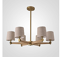 Подвесная люстра Imperium Loft Jorgenson D85 Beige/Light Wood 203573-26