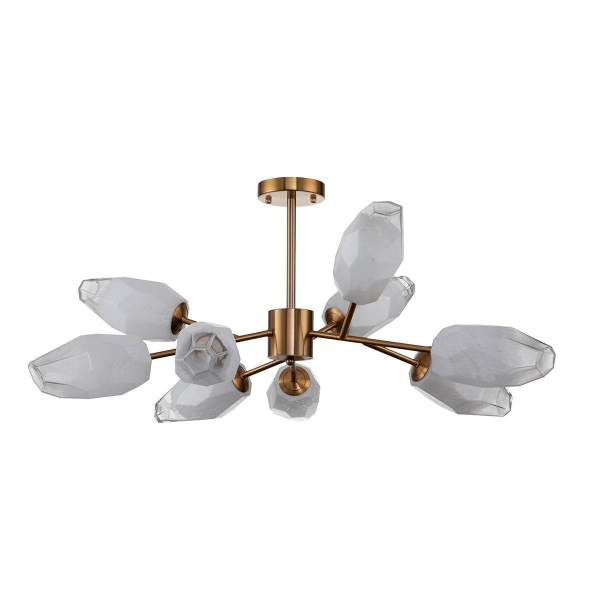 Потолочная люстра Indigo Boccio 13003/9C Brass V000004 Потолочная люстра Indigo Boccio 13003/9C Brass V000004
