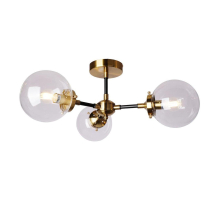 Потолочная люстра Elvan LU-208/3-E27-BkBaCl