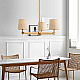 Подвесная люстра Imperium Loft Jorgenson D70 White/Dark Wood 203579-26