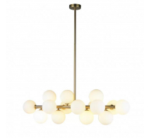 Подвесная люстра iLamp Golden 8516P/L BR-WH