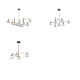 Подвесная люстра Imperium Loft Temper L10 Gold 229051-26