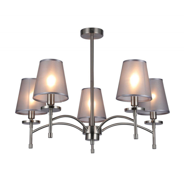 Подвесная люстра Escada Faith 694/5PL Nickel Подвесная люстра Escada Faith 694/5PL Nickel