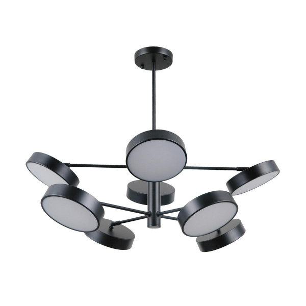Подвесная светодиодная люстра Gerhort G61298/8BK Подвесная светодиодная люстра Gerhort G61298/8BK