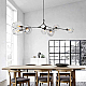 Подвесная люстра Imperium Loft Адель Branching Bubble Chandelier L11 Black Amber 239861-22