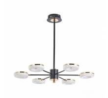Подвесная светодиодная люстра Arte Milano Ferrara72999 277499/6 BK/GD