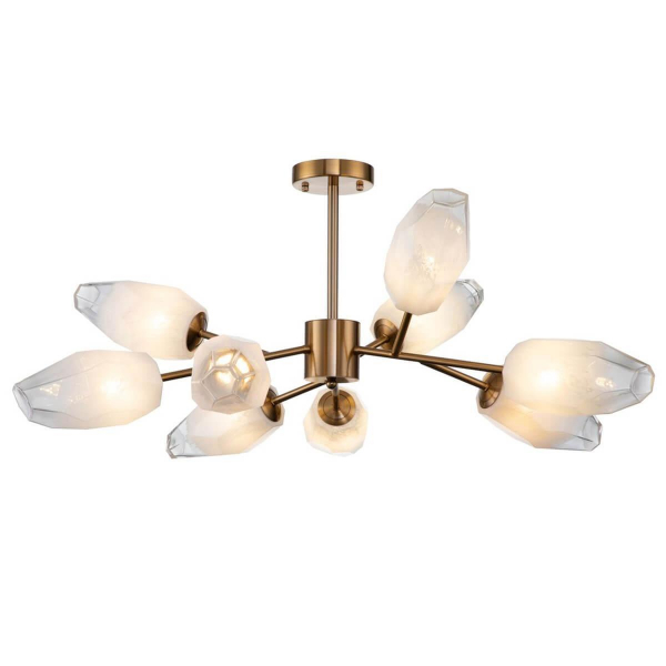 Потолочная люстра Indigo Boccio 13003/9C Brass V000004 Потолочная люстра Indigo Boccio 13003/9C Brass V000004