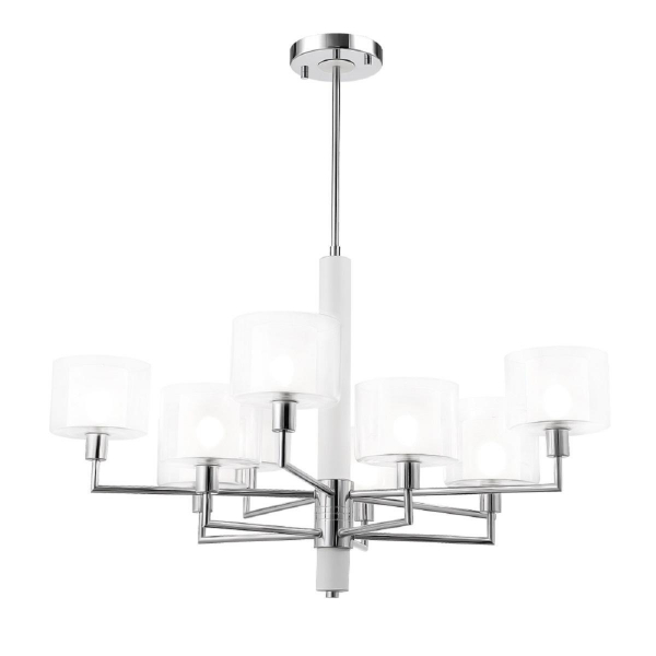Подвесная люстра Crystal Lux Maestro SP-PL5+5 Chrome Подвесная люстра Crystal Lux Maestro SP-PL5+5 Chrome