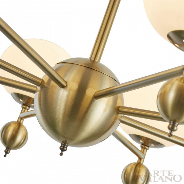 Потолочная люстра Arte Milano Neapolis70307 270307/8 GD Потолочная люстра Arte Milano Neapolis70307 270307/8 GD