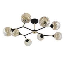 Потолочная люстра Reluce 01358-0.3-08 BK+FGD