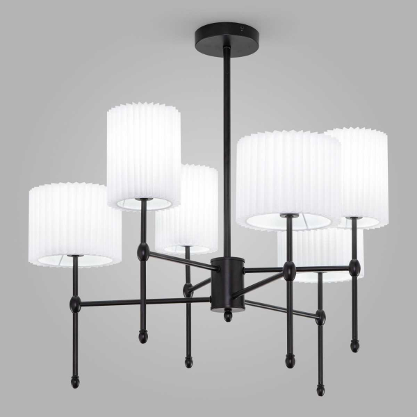 Подвесная люстра Eurosvet Notturno 60162/6 черный Smart