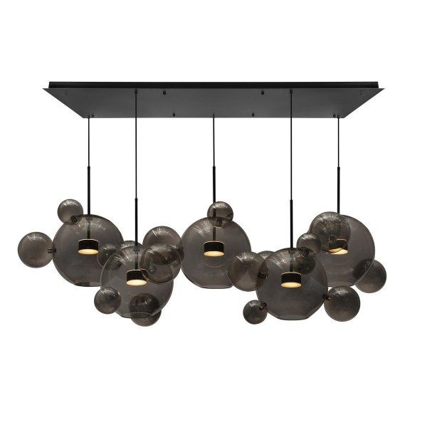 Подвесная светодиодная люстра Loft IT Bolle 2029-S5 Подвесная светодиодная люстра Loft IT Bolle 2029-S5