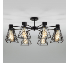 Потолочная люстра Eurosvet 70107/8 черный