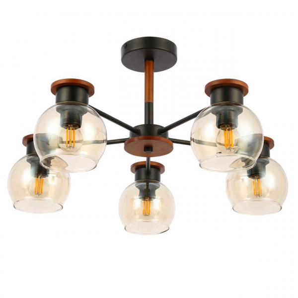 Потолочная люстра Evoluce Rasco SLE108102-05 Потолочная люстра Evoluce Rasco SLE108102-05