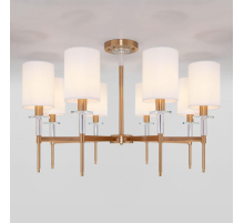 Подвесная люстра Eurosvet Brielle 60132/8 латунь