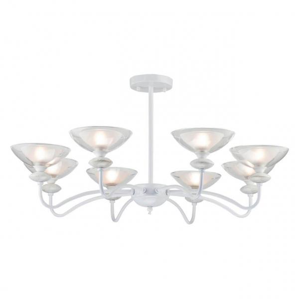 Подвесная люстра Arti Lampadari Fassano E 1.1.8 W Подвесная люстра Arti Lampadari Fassano E 1.1.8 W