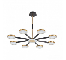 Подвесная светодиодная люстра Arte Milano Ferrara72079 272079/6 BK/GD