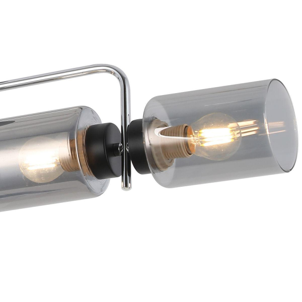 Потолочная люстра Illumico IL8249-6COU-79 BK CR Потолочная люстра Illumico IL8249-6COU-79 BK CR