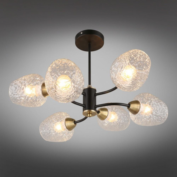Потолочная люстра Omnilux Pavarolo OML-67807-06 Потолочная люстра Omnilux Pavarolo OML-67807-06