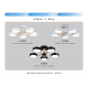 Потолочная светодиодная люстра Ambrella light Comfort LineTech FL4825