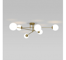 Потолочная люстра Eurosvet Netz 30181/6 латунь