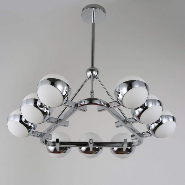 Подвесная люстра Lumina Deco Optimus LDP 6038-9 CHR Подвесная люстра Lumina Deco Optimus LDP 6038-9 CHR