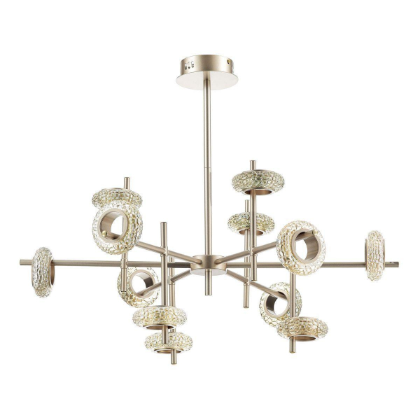 Подвесная светодиодная люстра Escada 10252/12LED Gold Подвесная светодиодная люстра Escada 10252/12LED Gold