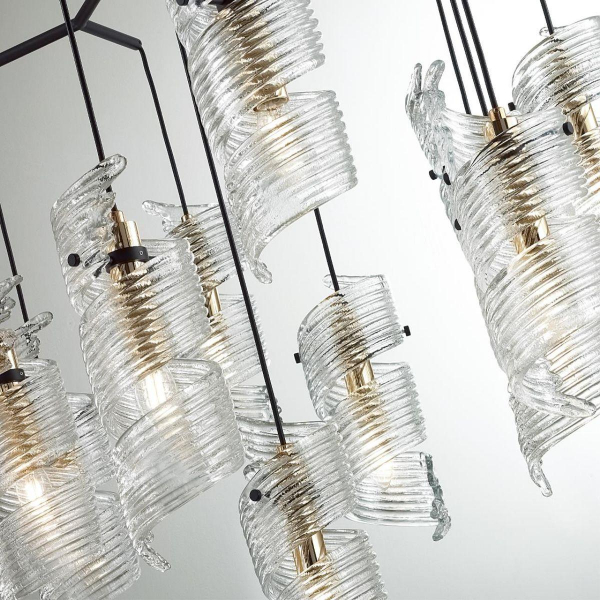 Подвесная люстра Odeon Light Exclusive Modern Fusilli 5439/13 Подвесная люстра Odeon Light Exclusive Modern Fusilli 5439/13