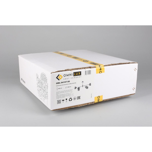 Потолочная люстра Omnilux Ellera OML-94107-06 Потолочная люстра Omnilux Ellera OML-94107-06