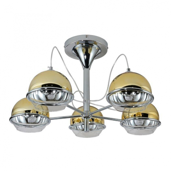 Потолочная люстра Lumina Deco Veroni LDC 1029-5 GD Потолочная люстра Lumina Deco Veroni LDC 1029-5 GD