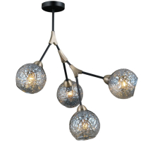 Подвесная люстра Illumico IL0263-4PSQ-79 BK AB