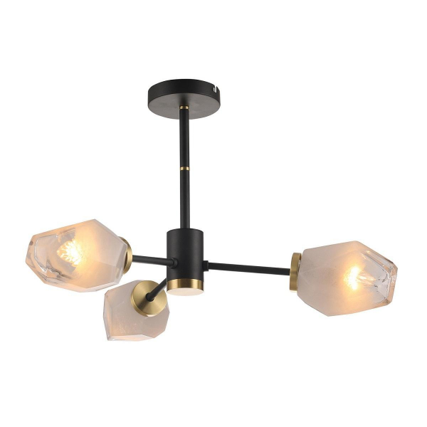 Потолочная люстра Gerhort G31125/3BK+AB WT Потолочная люстра Gerhort G31125/3BK+AB WT