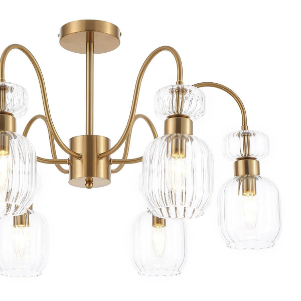 Потолочная люстра Escada Gloss 1141/6PL Clear Потолочная люстра Escada Gloss 1141/6PL Clear