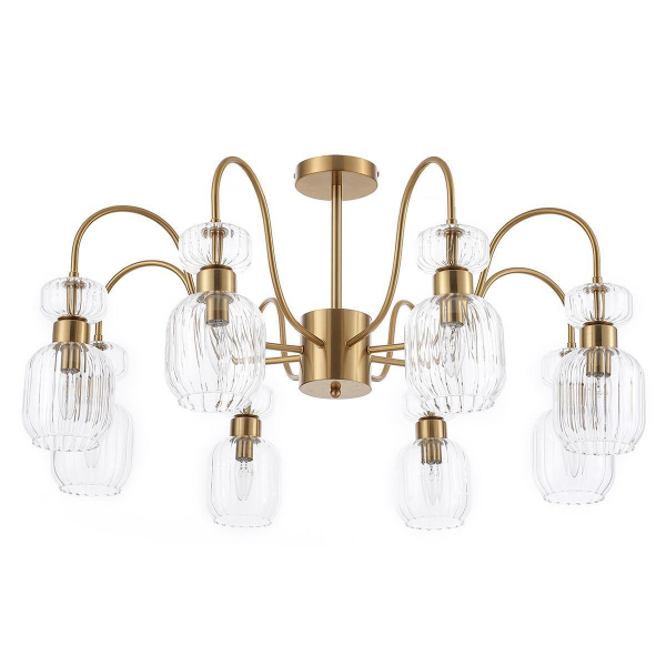 Потолочная люстра Escada Gloss 1141/8PL Clear Потолочная люстра Escada Gloss 1141/8PL Clear
