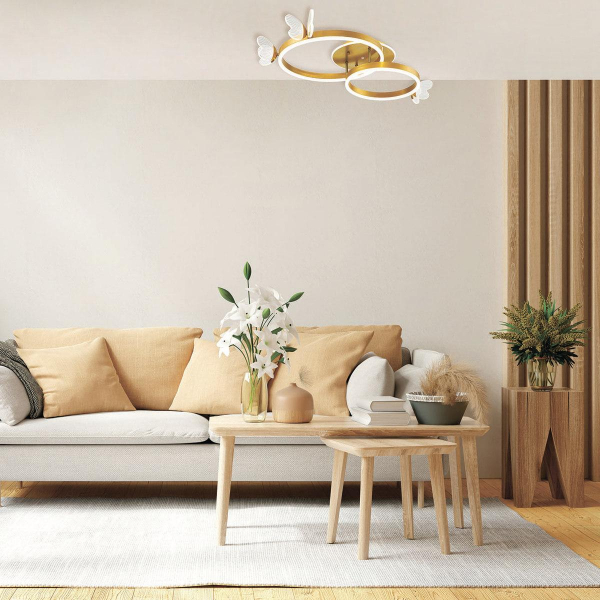 Потолочная светодиодная люстра Escada Aldania 10225/2LED BL Потолочная светодиодная люстра Escada Aldania 10225/2LED BL