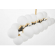 Подвесная люстра Lumina Deco Marsiada LDP 6033-24 BK+GD