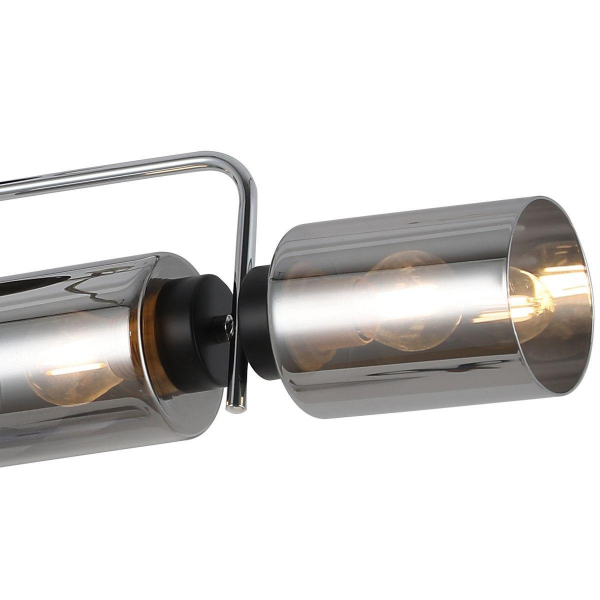 Потолочная люстра Illumico IL8249-4COU-79 BK CR Потолочная люстра Illumico IL8249-4COU-79 BK CR