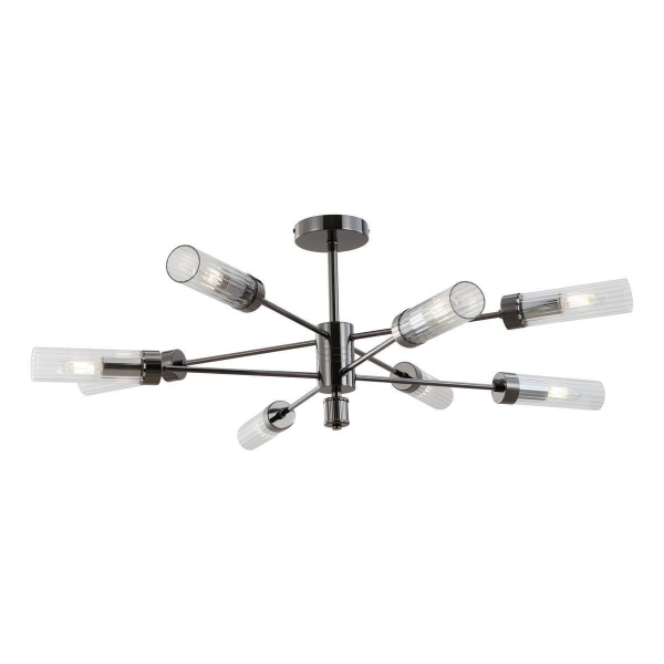 Потолочная люстра iLamp Evolution 15609-8 AN+CL Потолочная люстра iLamp Evolution 15609-8 AN+CL