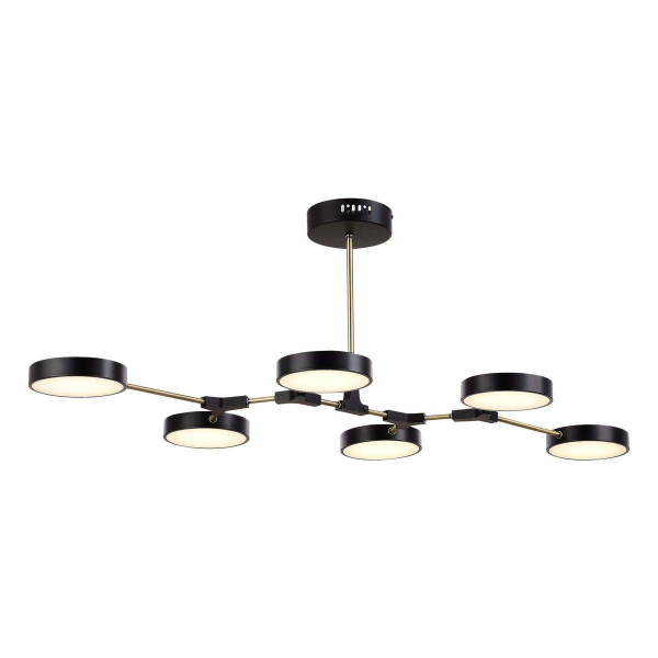 Потолочная светодиодная люстра Evoluce Monta SLE6004-402-06 Потолочная светодиодная люстра Evoluce Monta SLE6004-402-06