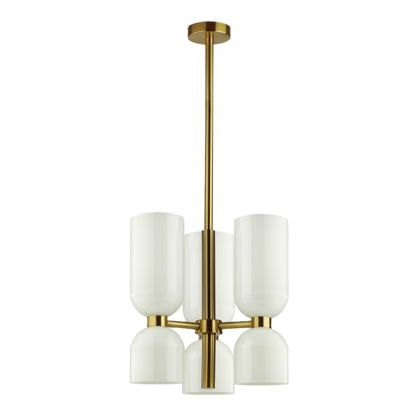 Подвесная люстра Odeon Light Midcent Orinoco 4798/6