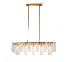 Подвесная люстра Indigo BRINA 12027/10PL Brass V000367